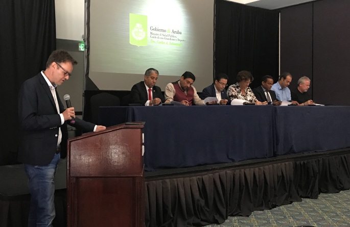 Letter of intent Governance Code Healthcare Aruba signed